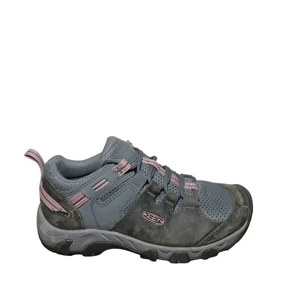 Keen women’s Tughee Gray and Pink Outdoor Shoes size 7.5